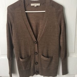 Banana Republic Brown Cardigan